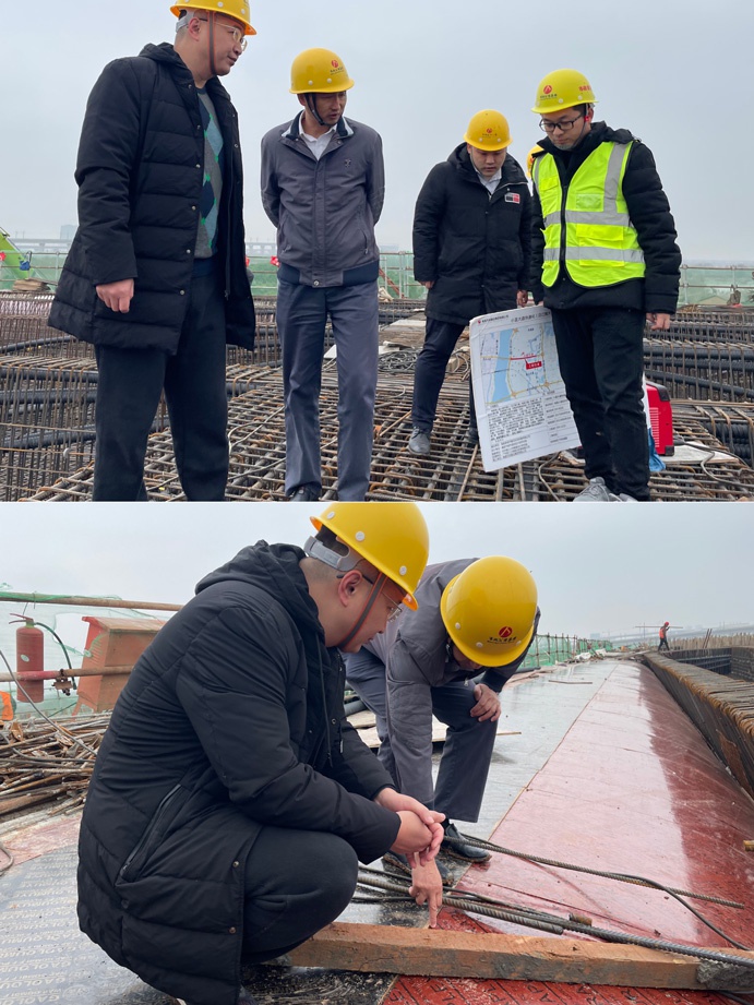 1641873104952252.jpg 南昌市政建設(shè)集團(tuán)王海龍前往小藍(lán)大道快速化工程現(xiàn)場檢查指導(dǎo)6911.jpg