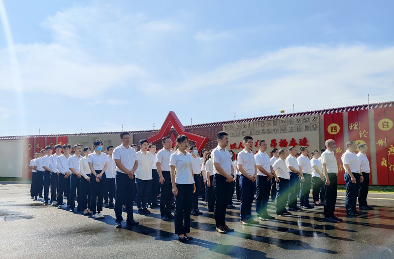 南昌市政建設(shè)集團(tuán)開展“迎七一”系列活動(dòng)暨不忘初心廣場啟用儀式 南昌市政建設(shè)集團(tuán)開展“迎七一”系列活動(dòng)暨不忘初心廣場啟用儀式