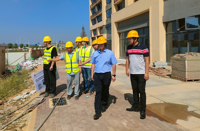 領(lǐng)導(dǎo)班子深入掛點項目督導(dǎo)項目建設(shè)和安全生產(chǎn) 領(lǐng)導(dǎo)班子深入掛點項目督導(dǎo)項目建設(shè)和安全生產(chǎn)