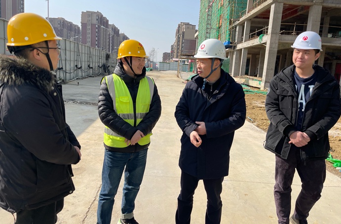 市政公用集團(tuán)安監(jiān)部部長助理謝寶瓊到泉邦產(chǎn)業(yè)園項目檢查節(jié)前安全生產(chǎn)工作 市政公用集團(tuán)安監(jiān)部部長助理謝寶瓊到泉邦產(chǎn)業(yè)園項目檢查節(jié)前安全生產(chǎn)工作