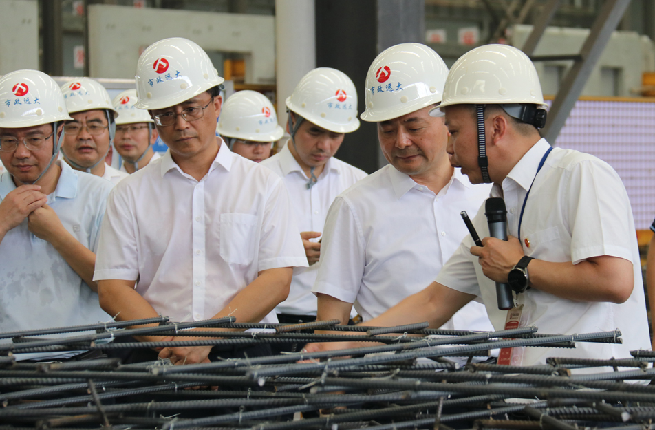 江西省人民政府副省長(zhǎng)陳敏到市政遠(yuǎn)大公司調(diào)研裝配式建筑產(chǎn)業(yè)發(fā)展情況 江西省人民政府副省長(zhǎng)陳敏到市政遠(yuǎn)大公司調(diào)研裝配式建筑產(chǎn)業(yè)發(fā)展情況