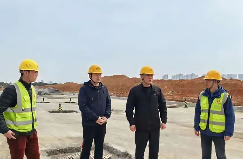 徐旭到綠色建材科技產(chǎn)業(yè)園項目調(diào)研 徐旭到綠色建材科技產(chǎn)業(yè)園項目調(diào)研