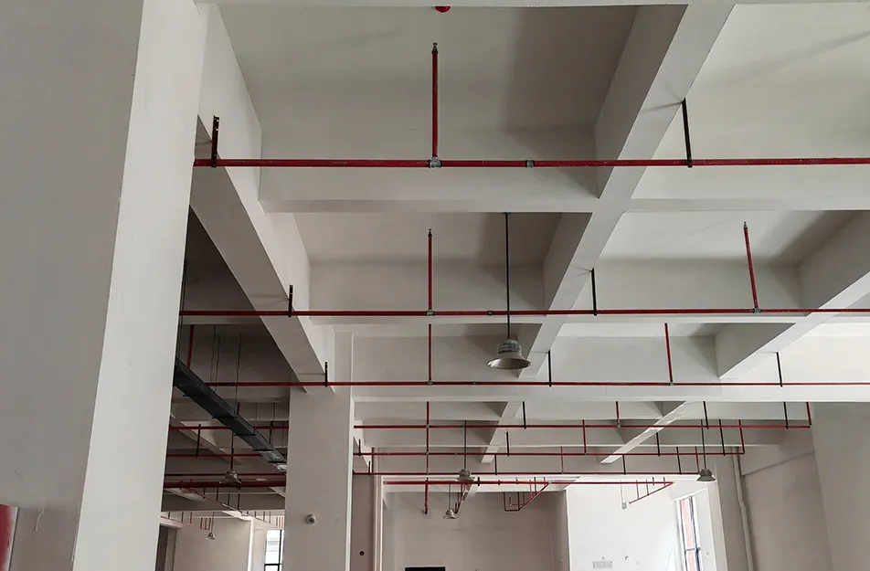 南昌市政建設(shè)集團(tuán)有限公司上饒標(biāo)準(zhǔn)廠房項目打造消防工程安裝樣板 南昌市政建設(shè)集團(tuán)有限公司上饒標(biāo)準(zhǔn)廠房項目打造消防工程安裝樣板