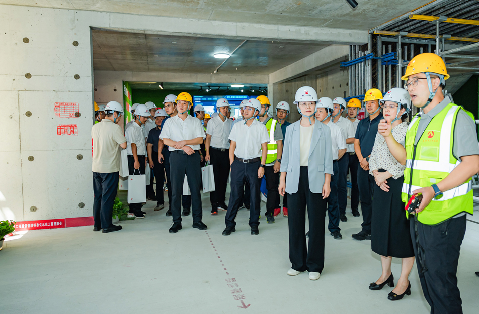 2024 年江西省住房城鄉(xiāng)建設系統(tǒng)“質量月”工程質量管理標準化示范工程現場觀摩會
